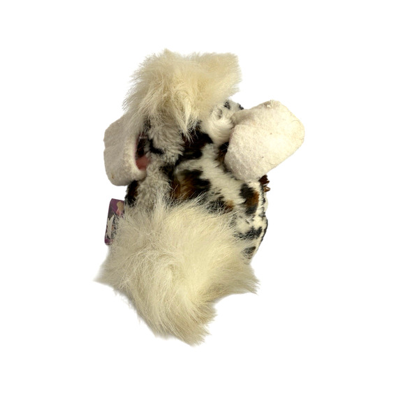 Furby Snow Leopard 1999 Tiger Electronics w/ Tag White Black Brown - Picture 4 of 8